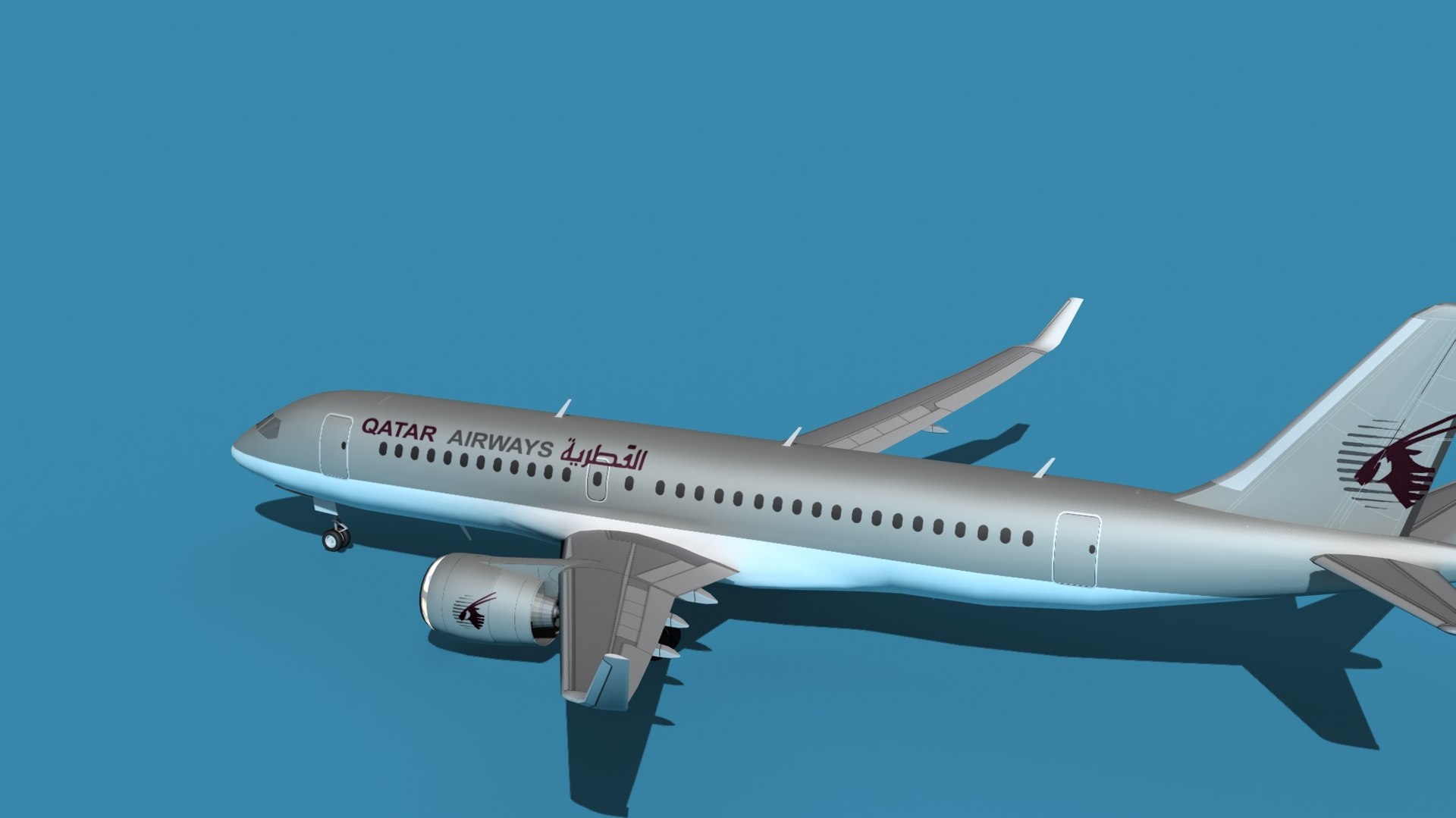3D Bombardier CS100 Qatar model https://p.turbosquid.com/ts-thumb/9m/rIGHUA/Gb/bombardiercs100qatarexpress0080/jpg/1626893764/1920x1080/fit_q87/431235d46bfdca99170eec46c1deb567995fa0ef/bombardiercs100qatarexpress0080.jpg