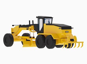 Grader Construction 18S3 Simplified 3D model