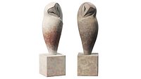Modern Owl Figurine