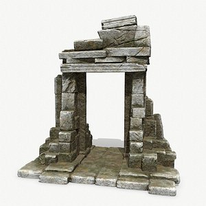 3D Ruin Gate