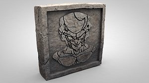 3D model frieza Stone Dragonball