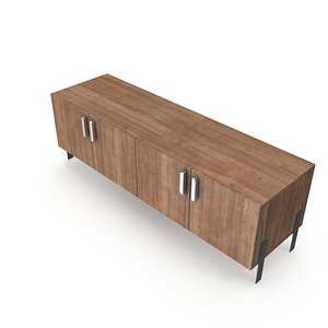 3D sideboard furnishing model
