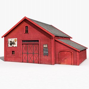 Warehouse Low Poly(2)