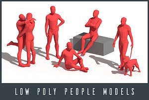 people 3D model