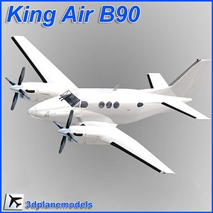 Beechcraft C90 King Air Generic white