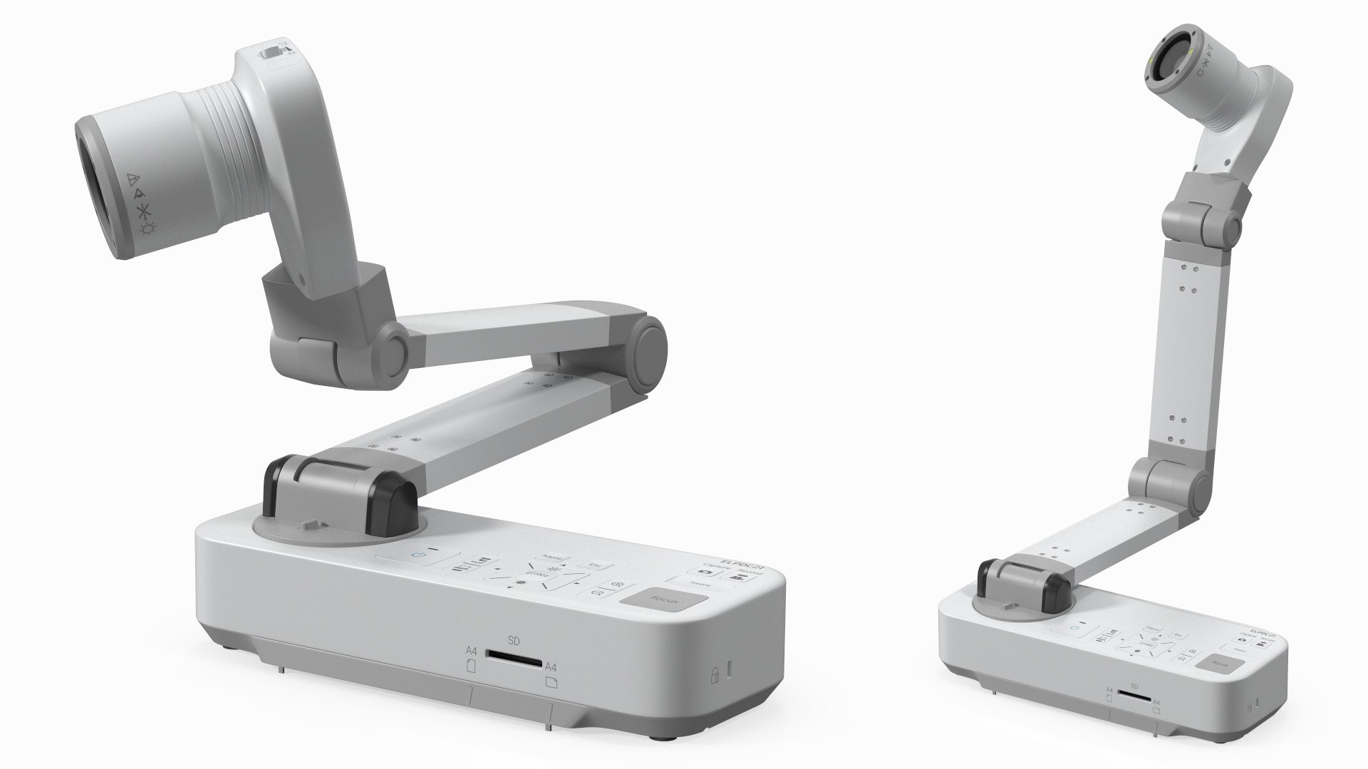 Document Camera Epson ELPDC21 Rigged for Cinema 4D 3D model preview