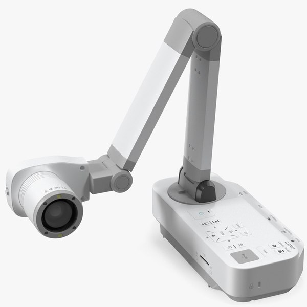 modelo 3d Document Camera Epson ELPDC21 Rigged for Cinema 4D