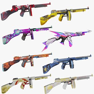 Thompson Rifle Game Weapon 8x