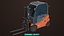 Empilhadeira 01 Laranja Todas as texturas PBR Unity UE