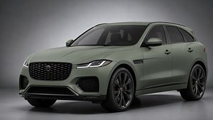 3D Jaguar F-Pace 3D Model model