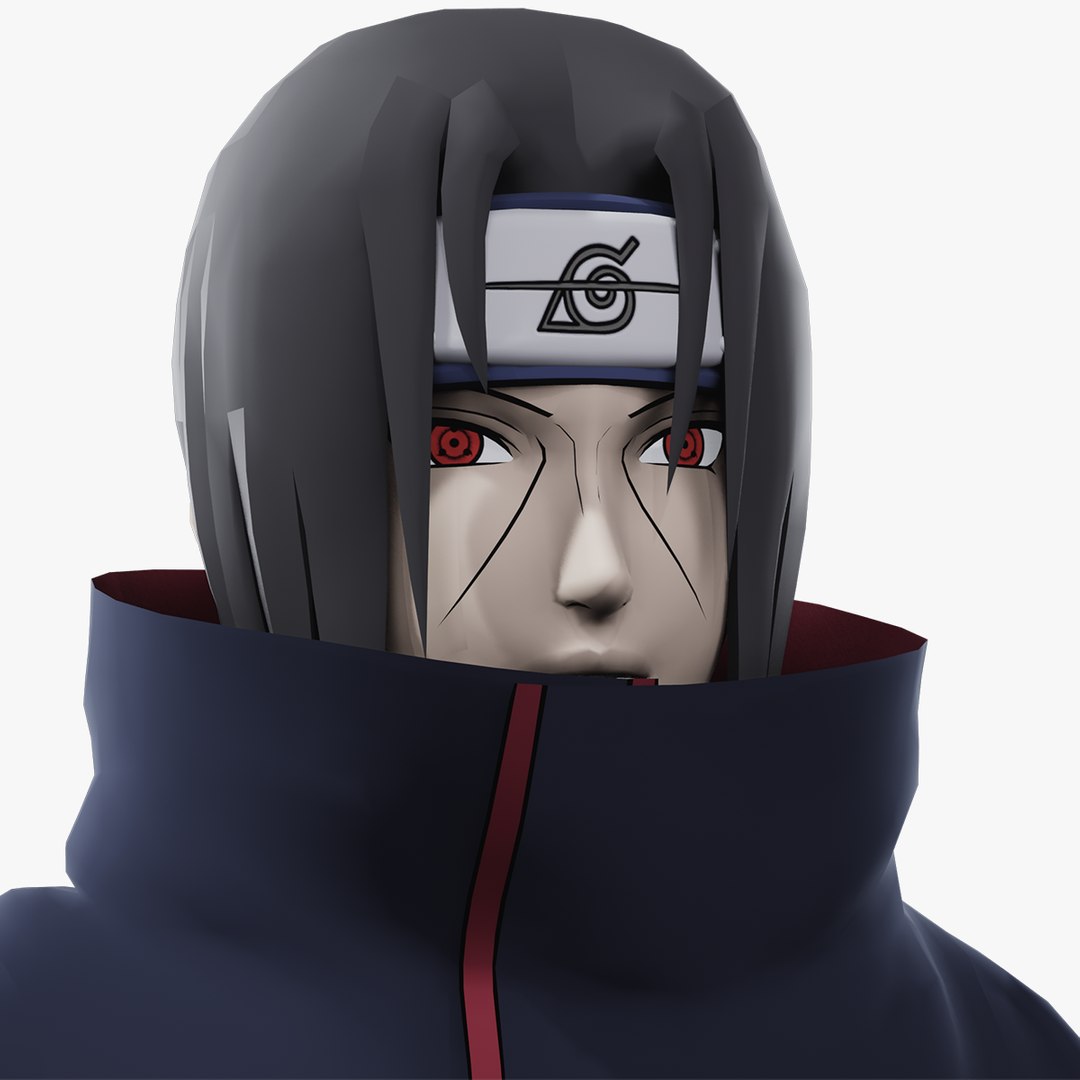 Itachi Uchiha Naruto Characters Low-poly 3D model 3D - TurboSquid 1968113