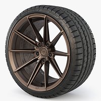 Rim WheelForce CF3-FF R Tire Michelin Pilot Sport 4
