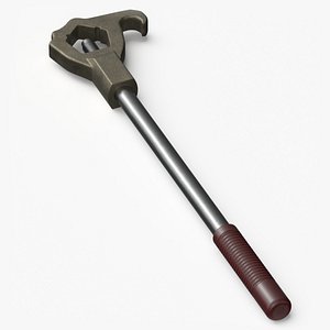 3D Hydrant Wrench