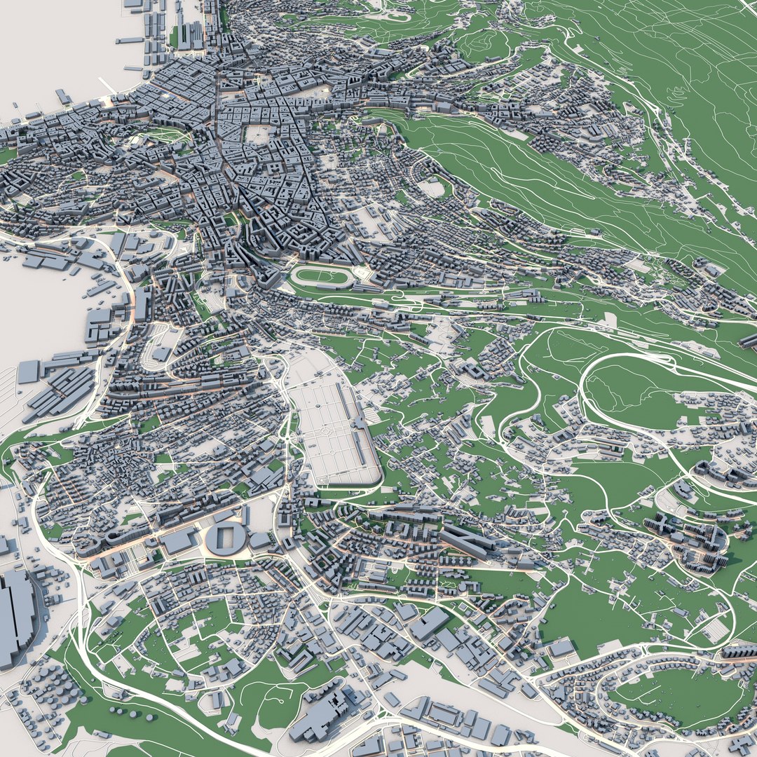 Trieste City Italy 3D Model - TurboSquid 2390205
