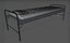 3d bed cot model