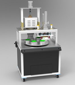 3D cup-mask-production-machine cup mask machines model