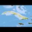 Carte de Cuba - Relief réaliste par satellite (21K) - Altitude