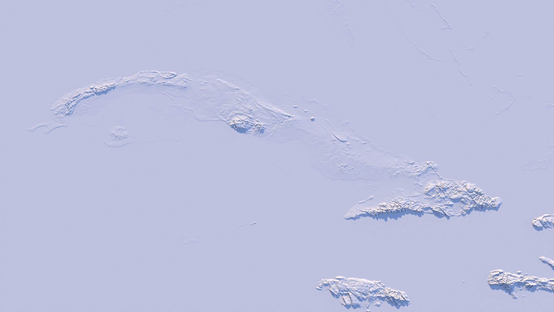 Cuba Map - 21K Realistic Satellite Terrain - Elevation 3D model https://p.turbosquid.com/ts-thumb/9n/sgioce/q5/whitemodel/jpg/1775810502/1920x1080/fit_q87/2f090ceda386a5acf3a0ffa25e8a7605611e896d/whitemodel.jpg