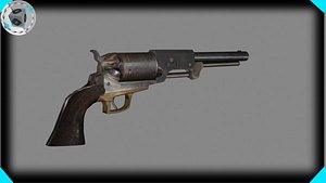 3d model movie gun