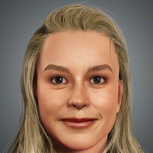 3D Brie Larson Character