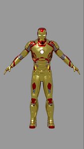 Ironman Mark 42 Model - Rigged