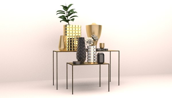 Decorative set 3D model - TurboSquid 1496580