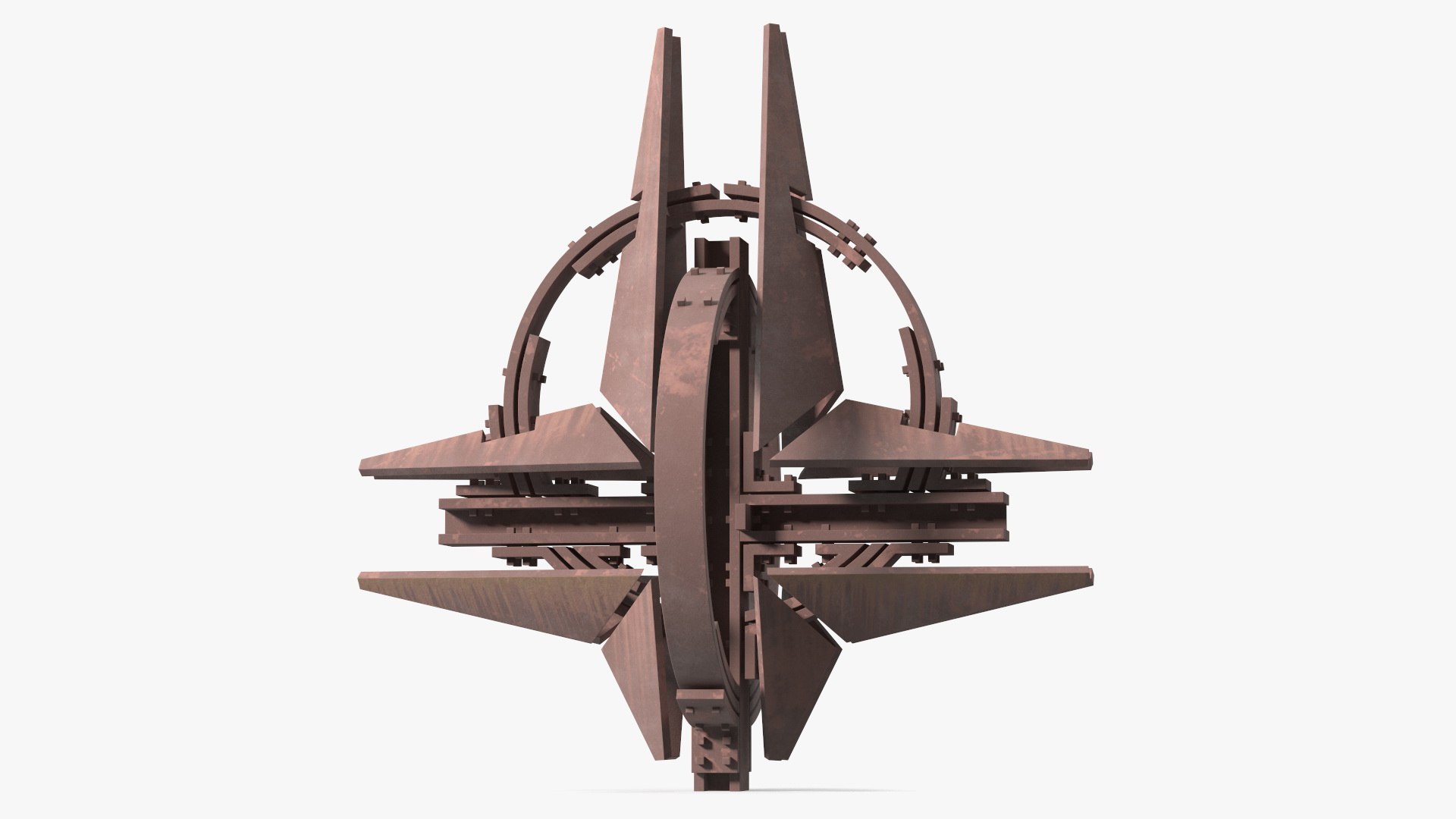 NATO Sculpture 3D model preview