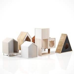 Cat house decoration