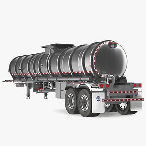3D model Food Grade Tank Trailer