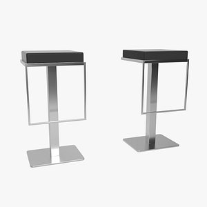 bar stool blender pbr 3D