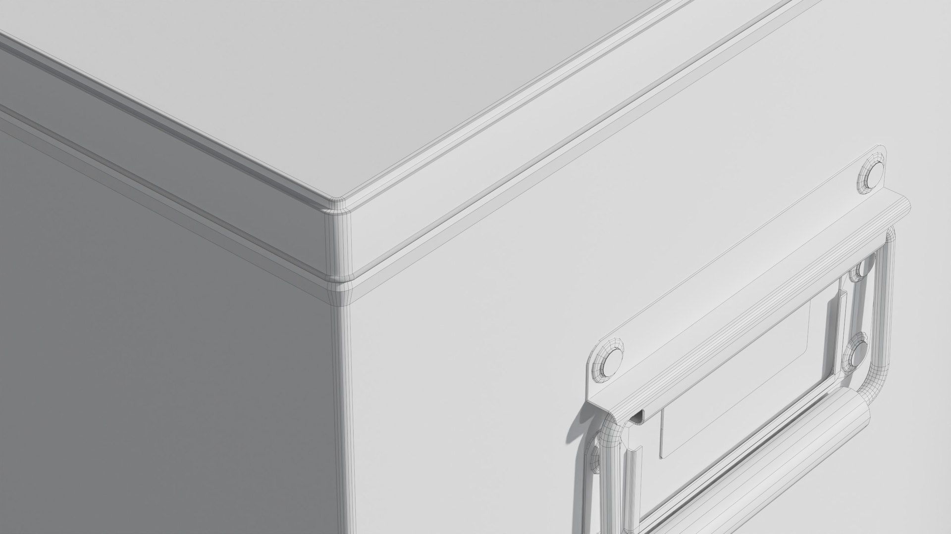 Galvanized Iron Box 001 L 3D Model - TurboSquid 2323995