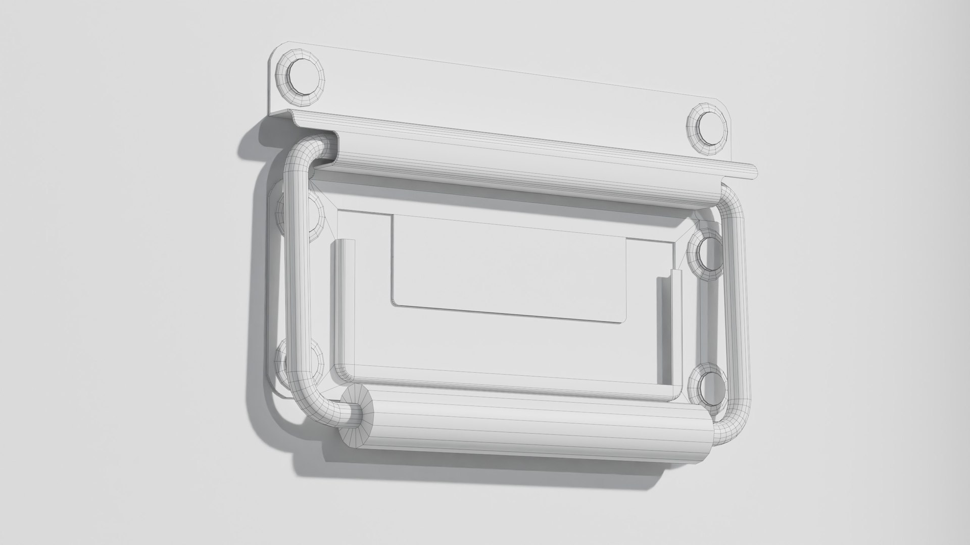 Galvanized Iron Box 001 L 3D Model - TurboSquid 2323995