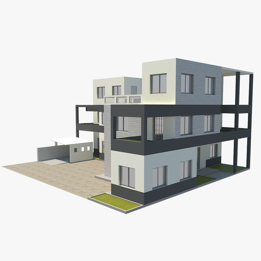 3d Model Modern House