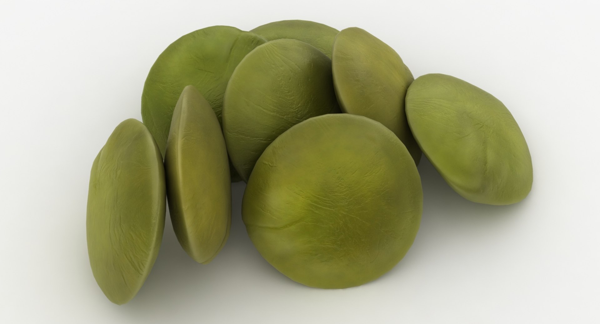 Realistic Green Lentils 3D Model - TurboSquid 1328092