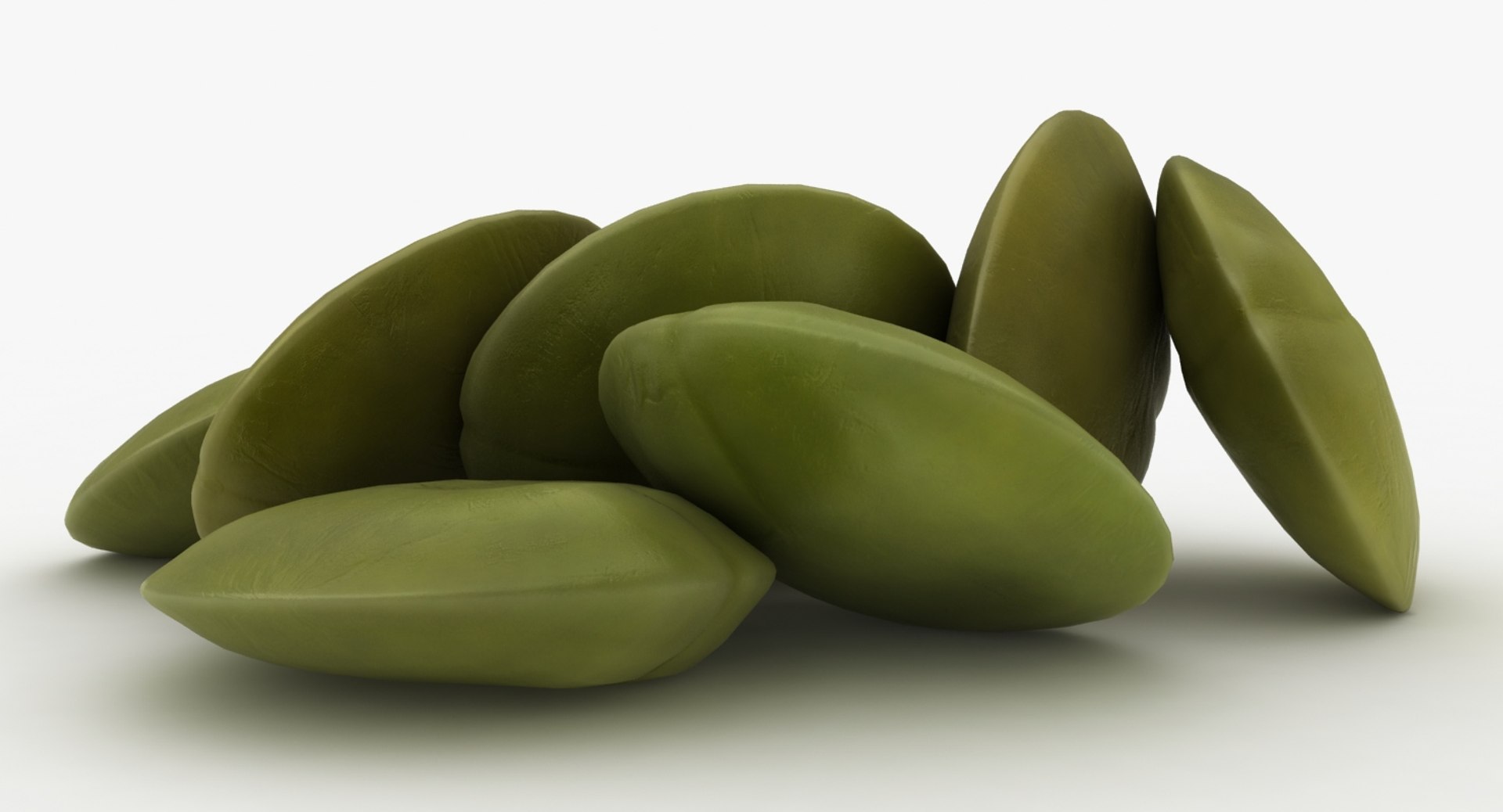 Realistic Green Lentils 3D Model - TurboSquid 1328092