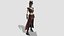 Steampunk Woman 3D model