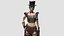Steampunk Woman 3D model