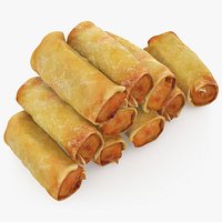 Spring Roll Pile