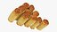 Pila de rollitos de primavera