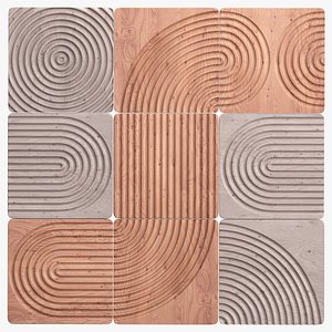 KARVD Modular Wood Carved Wall Panels