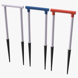 Croquet Gate 3D model