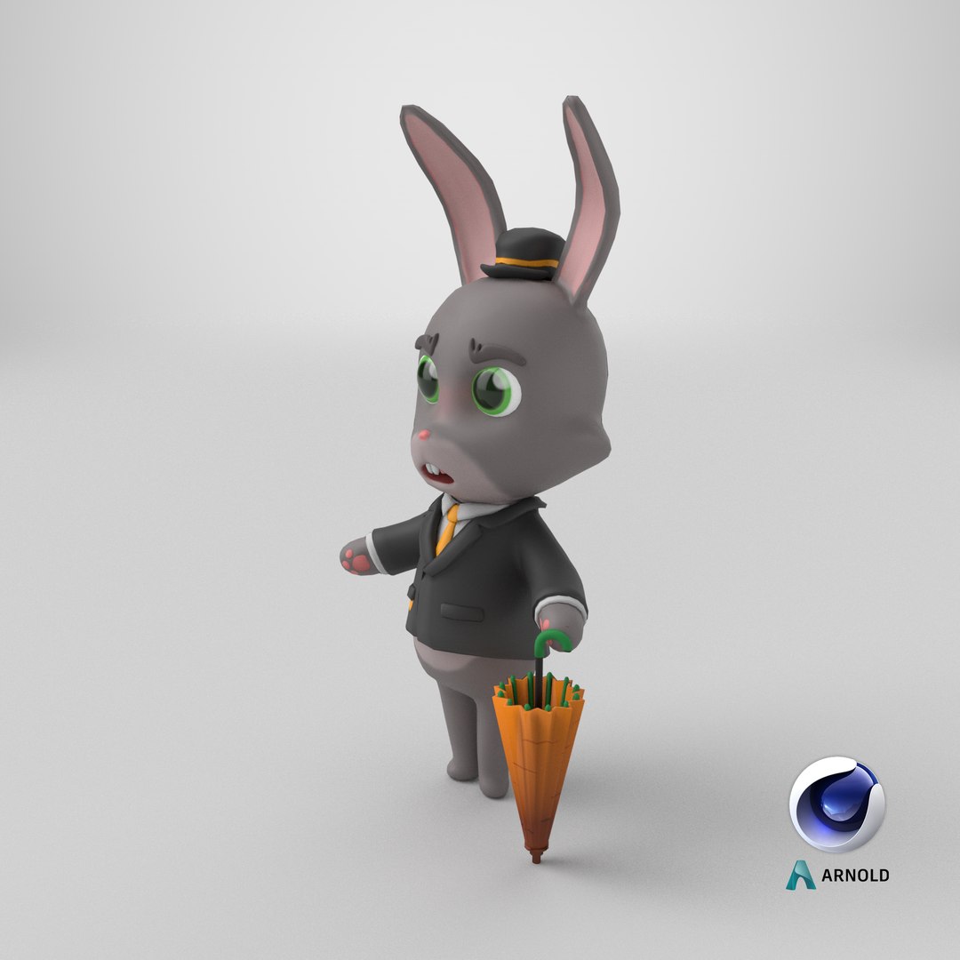 3D Mister Rabbit Cartoon Character PBR model https://p.turbosquid.com/ts-thumb/9o/UXm5cT/2T/stemcell_cinema_4d_arnold_render/png/1724418730/1920x1080/fit_q87/be3075c52aaf5f3f7d53167aebc8d7229dca02db/stemcell_cinema_4d_arnold_render.jpg