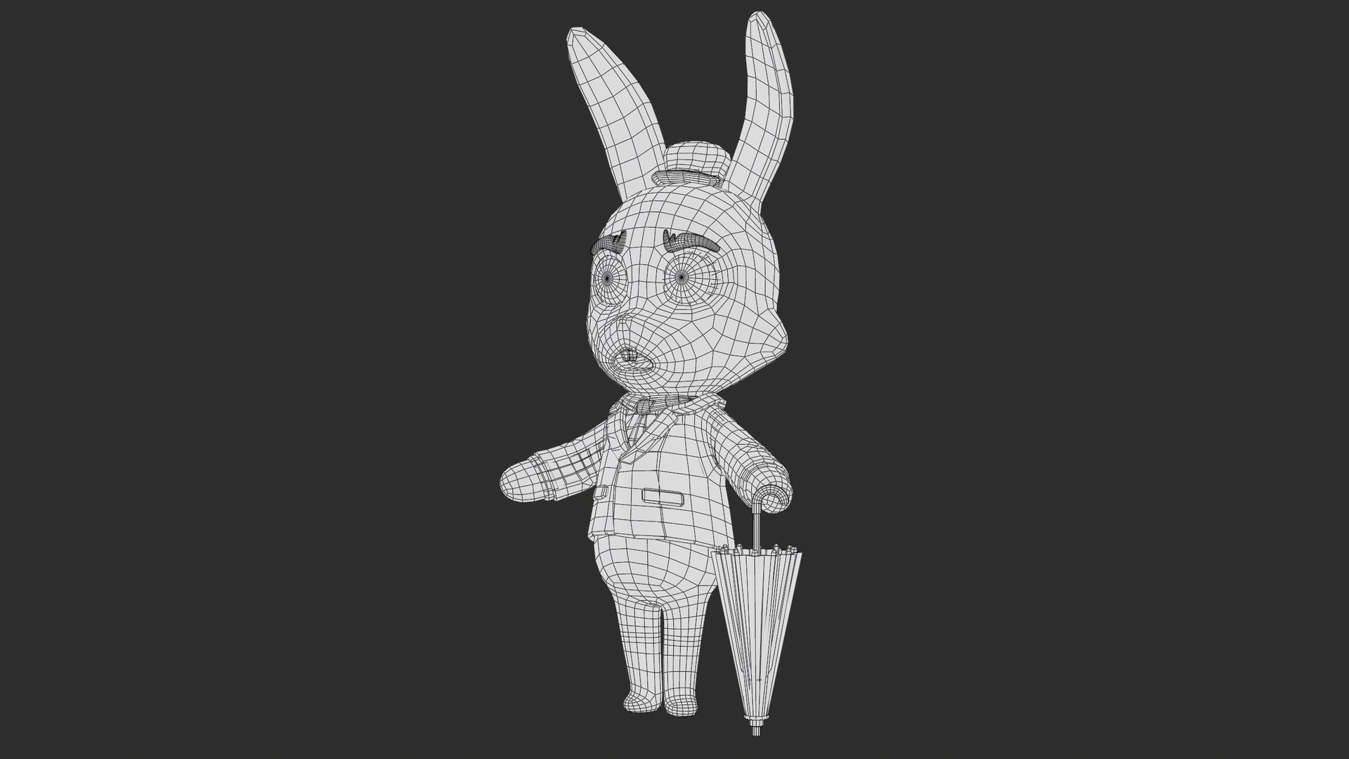 3D Mister Rabbit Cartoon Character PBR model https://p.turbosquid.com/ts-thumb/9o/UXm5cT/Fr/screenshot000/png/1700572587/1920x1080/fit_q87/aca5f65d747e7c0fa3fc430098562279a7a107e7/screenshot000.jpg