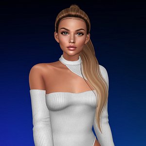 hairstyle secondlife 3D