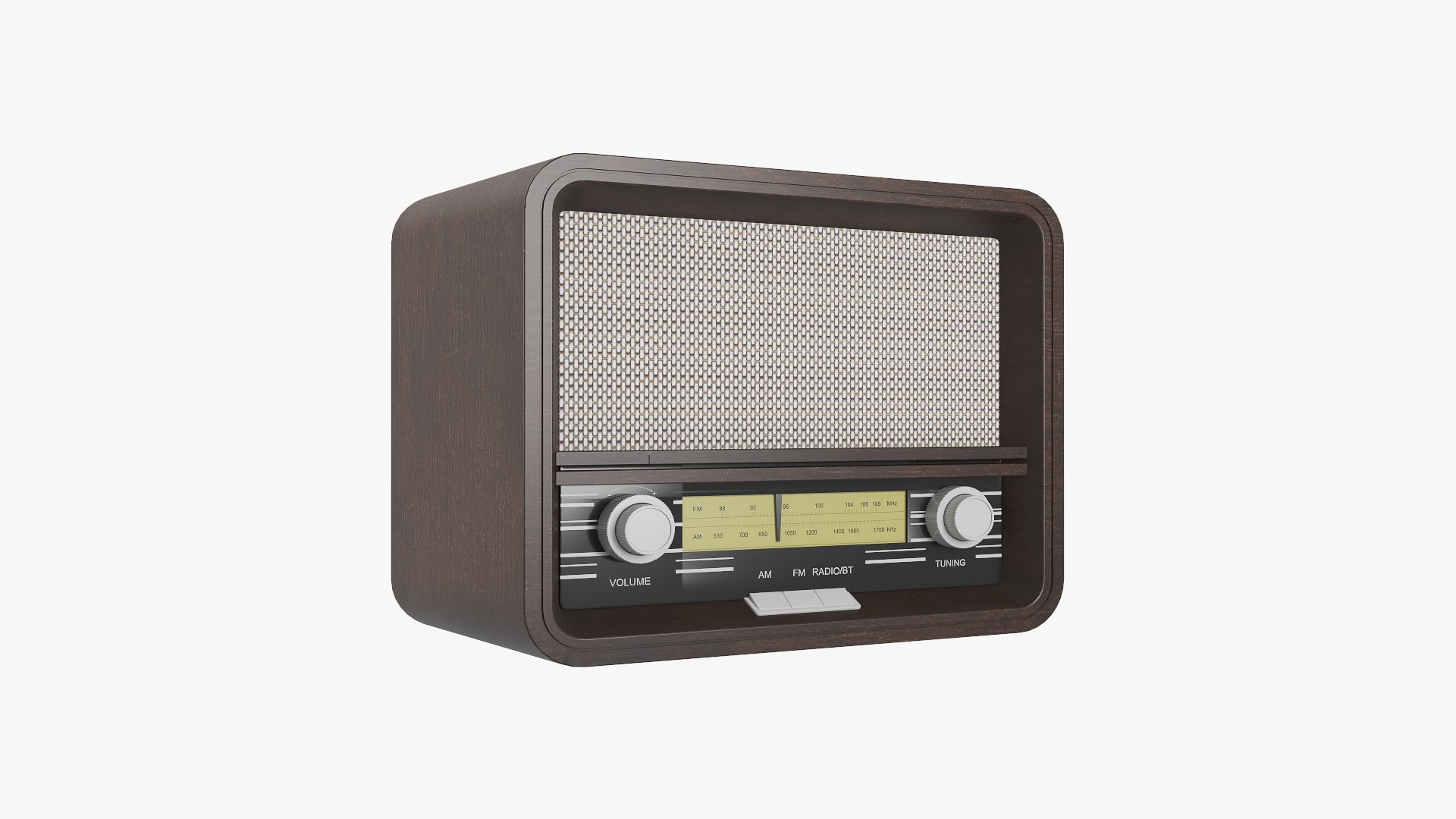 3D Old Radio - TurboSquid 1473561