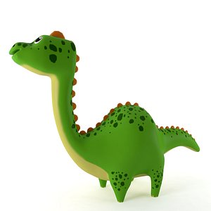 inflatable dinosaur 3d model