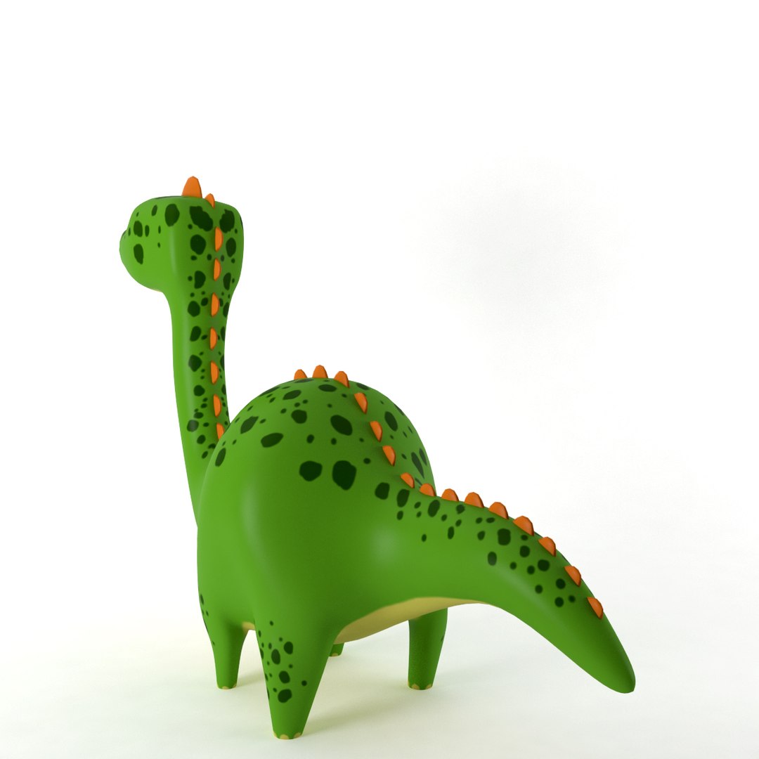inflatable dinosaur 3d model