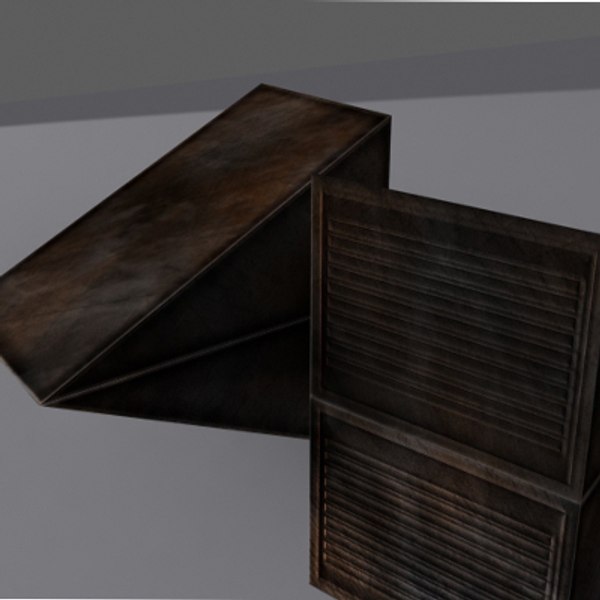 sci-fi ramp 3d max