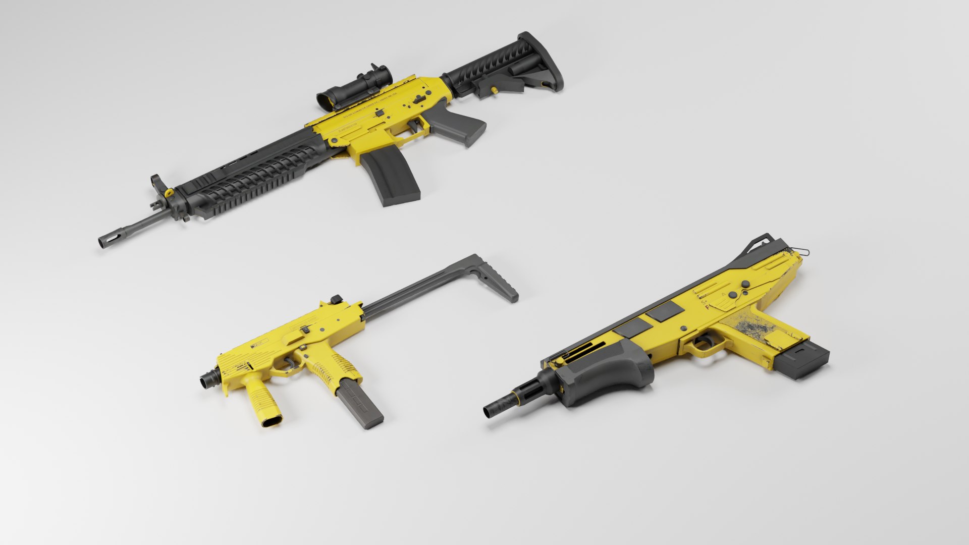 3D Model CS2 Bulldozer Collection - TurboSquid 2336311