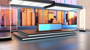 Politics Tv Show Studio